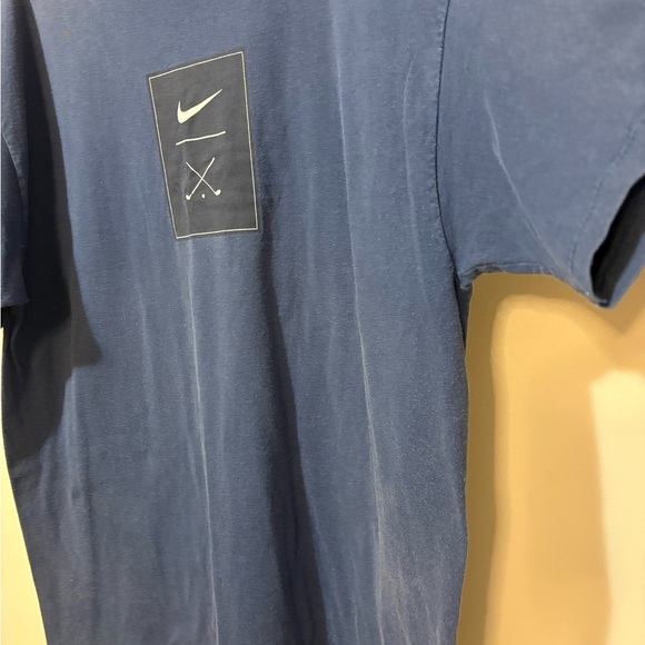 Vintage Y2K Nike Golf Tshirt Blue men’s Large - Picture 4 of 8